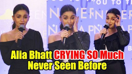 Oh No! Alia Bhatt gets Emotional & Starts CRYlNG in Public! Has Ranbir Broke with her