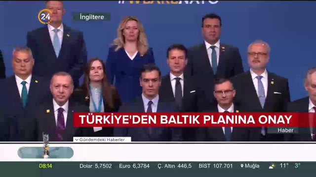 NATO'nun Baltık Planı na Türkiye'den onay