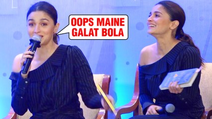 Alia Bhatt BIG GOOF UP On Stage, Calls Herself DUMB With The Bhatt Family