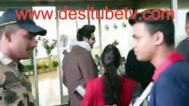 Kartik Aryan Ananya Pandey Bhumi Pednekar spotted leaving for Delhi for promotion of Pati Pati aur Woh