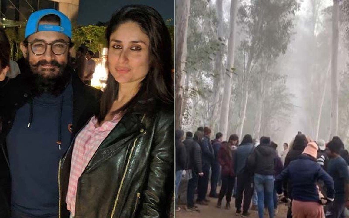 Laal Singh Chaddha On Location Pictures Kareena Kapoor Khan-Aamir Khan Shoot In Picturesque Location In Amritsar