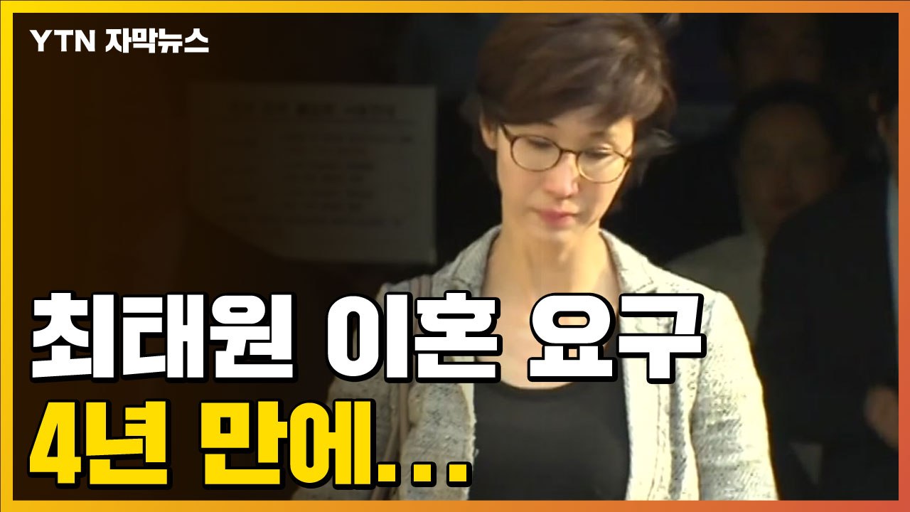 [자막뉴스] "행복 찾아가라" 노소영, 최태원 이혼 요구 4년 만에... / YTN
