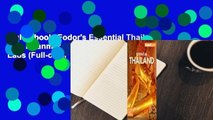 Full E-book  Fodor's Essential Thailand: with Myanmar (Burma), Cambodia & Laos (Full-color Travel