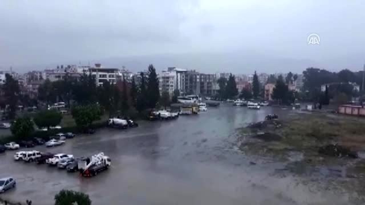 Hatay'da sağanak
