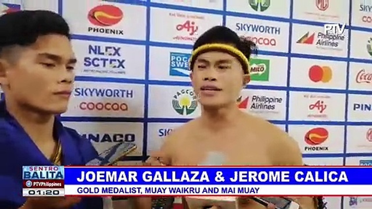 Unang ginto ng PHL sa Muay Thai, nasungkit #SEAGAMES2019 #ChasingTheDream #WeWinAsOne