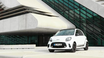 smart EQ forfour edition one Design in Ice white