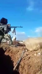 اشتباكات بين الفصائل وميليشيا أسد في قرية تل تينة جنوب شرق إدلب