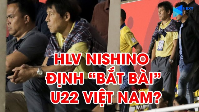 Ban huấn luyện U22 Thái Lan đến theo dõi thầy trò HLV Park Hang Seo đấu U22 Singapore trên khán đài | NEXT SPORTS