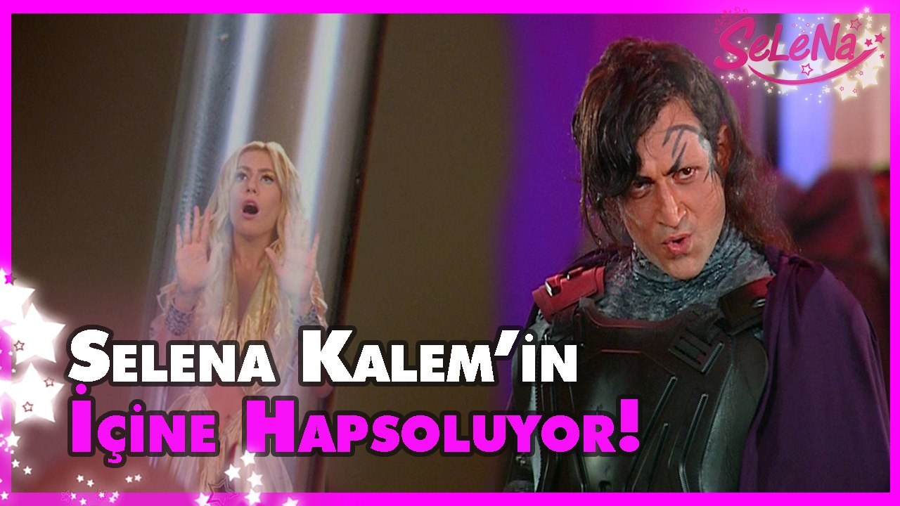 Selena kalemin içine hapsoluyor!