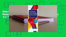 About For Books  Understanding Nursing Research: Building an Evidence-Based Practice  For Free