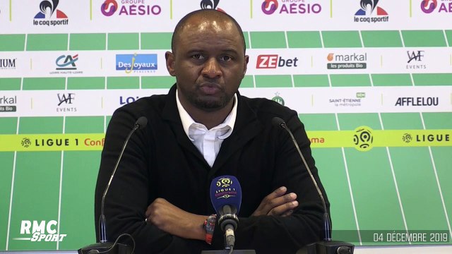 ASSE - Nice : Des joueurs sont passés à travers , Vieira dépité après la défaite