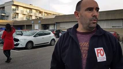 Orange : Bruno, agent hospitalier, part du parking de l'hôpital pour rejoindre la manifestation d'Avignon