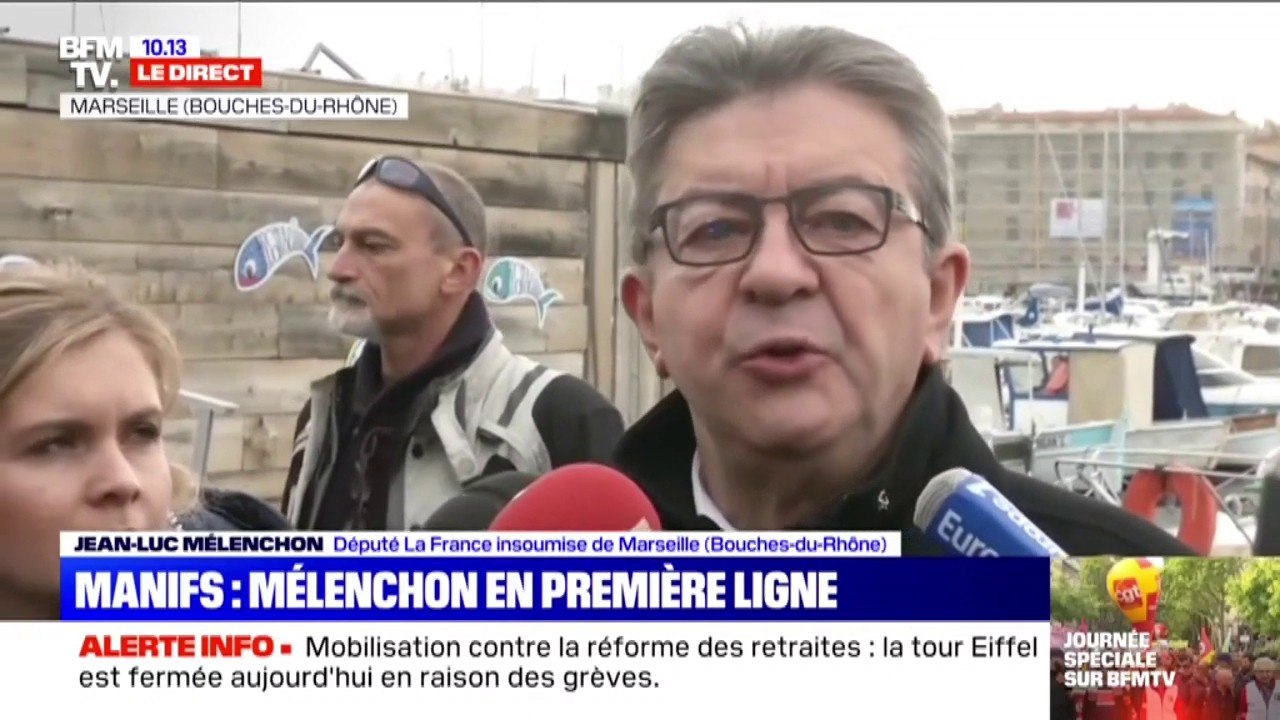 Mélenchon: "L'économie du pays va prendre un coup (...) il n'y a pas que les petites paies dans la rue, il y a aussi les cadres"