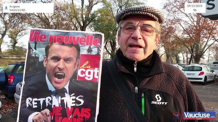 Grèves: André, 70 ans, retraité