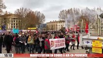Le cortège s'est élancé à Aix