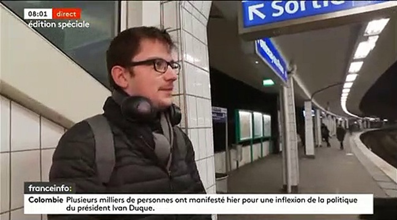 Spéciale Grève - Quais de stations vides, métros et RER quasiment sans voyageurs: Les transports franciliens désertés par les usagers