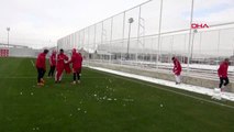 Spor sivasspor, malatyaspor maçı hazırlıklarını sürdürdü