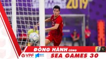 Tình huống trọng tài quyết định cho U22 Việt Nam đá penalty lại, Tiến Linh sút tung lưới Thái Lan