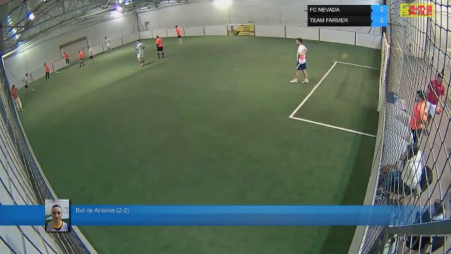 But de Antoine (2-2) - FC NEVADA Vs TEAM FARMER - 02/12/19 21:00 - LIGUE 2 - Poitiers Game Parc