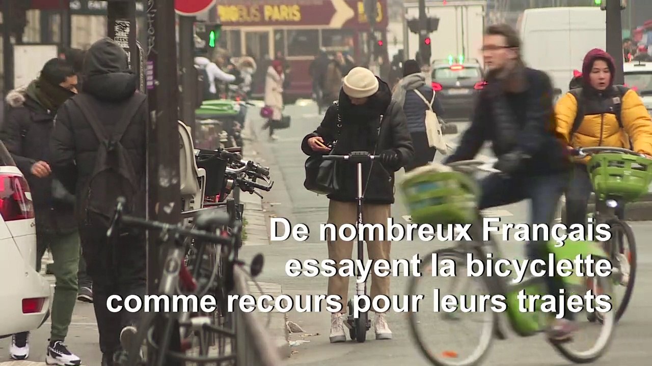 La grève des transports publics ouvre un boulevard aux vélos