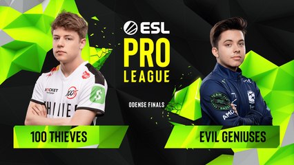 CSGO - Evil Geniuses vs. 100 Thieves [Nuke] Map 2 - Group A - ESL Pro League Season 10 Finals