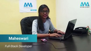 Full-Stack Development Course Testimonial Video By Maheswari at Ace Web Academy