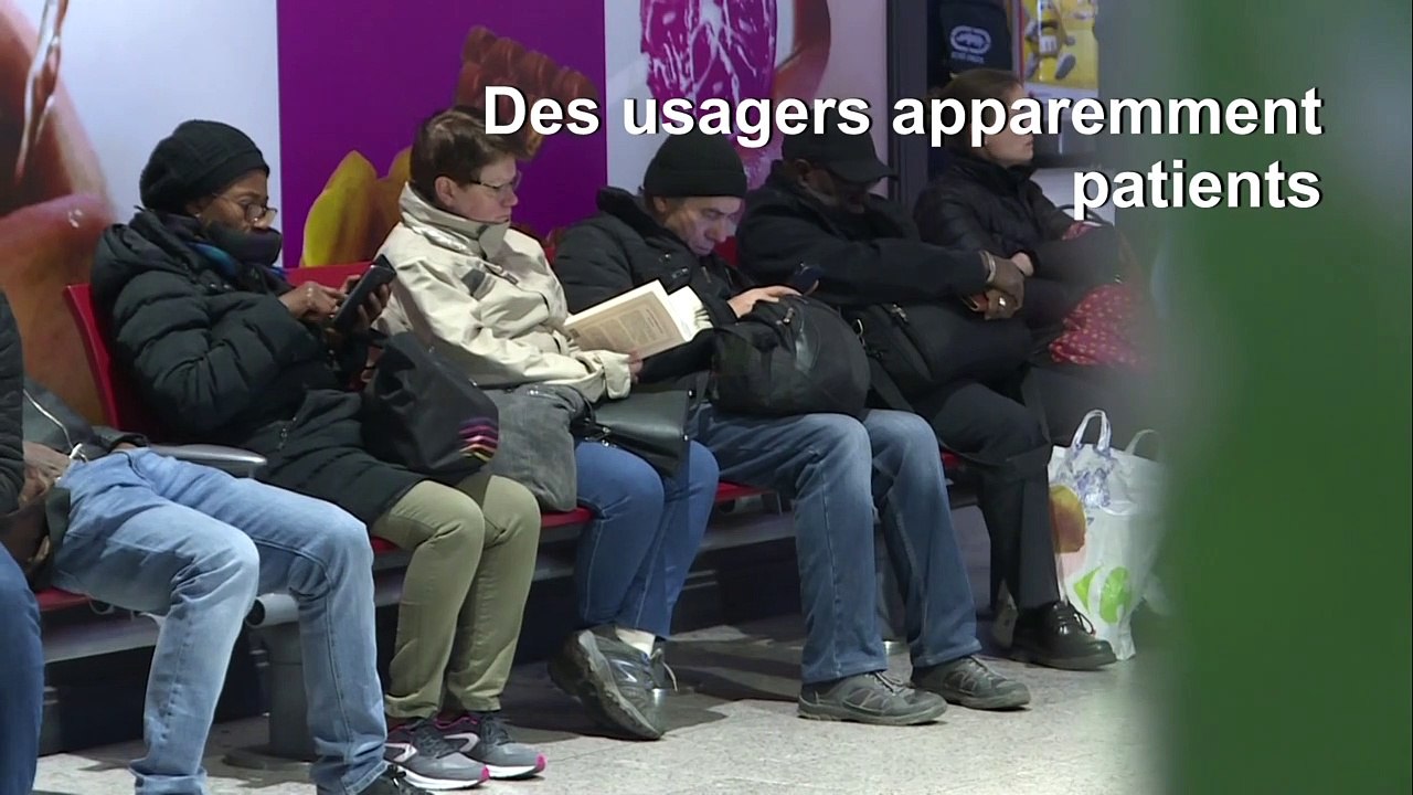 Grève dans les transports: les usagers du matin s'en sortent plutôt bien