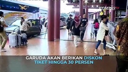 Menhub: Garuda Turunkan Harga Tiket di Hari Senin Hingga Kamis