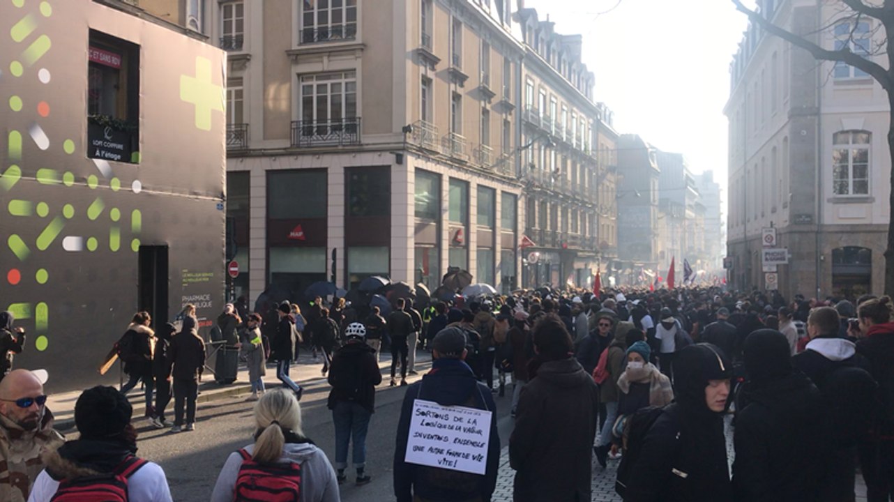 Violences lors de la manif - Maif