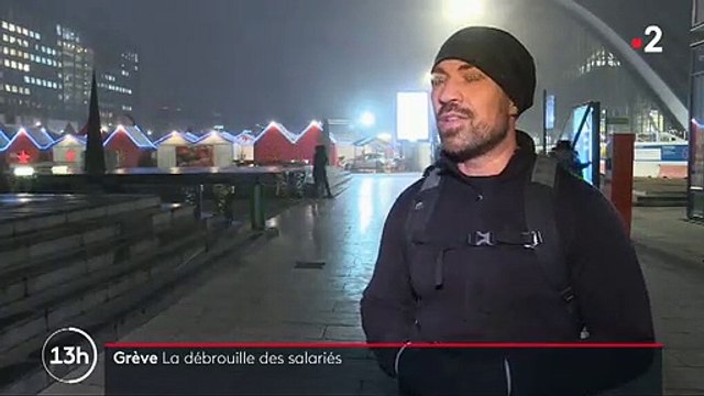 Spéciale Grève - Les salariés s’adaptent pour aller aujourd’hui au travail en ce jour de grève national - VIDEO