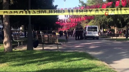 Şüpheli çantayı almaya çalışan şahıs gözaltına alındı