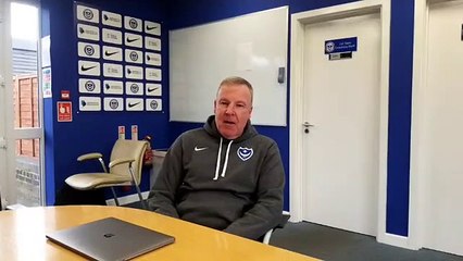 Kenny Jackett pre-Peterborough game