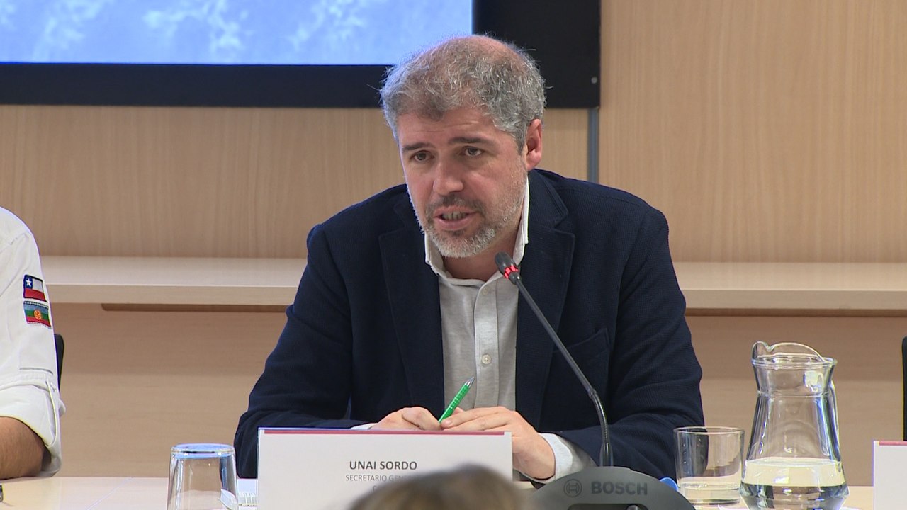 Unai Sordo: "No hemos negociado nada con Oriol Junqueras"