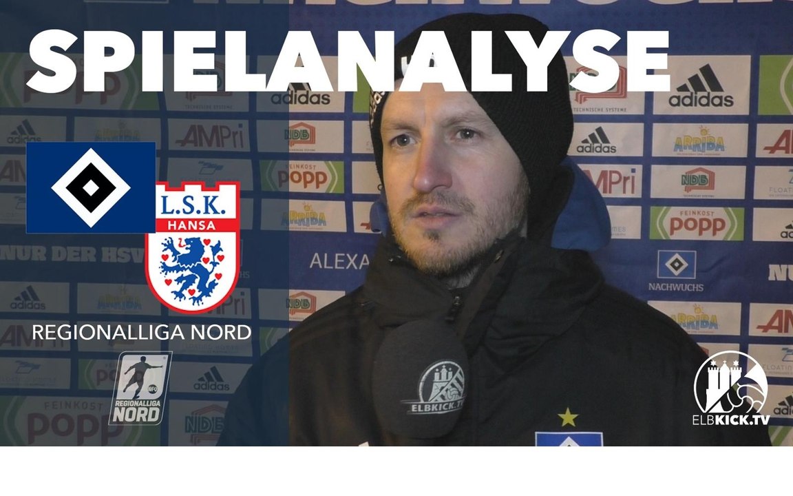 Spielanalyse | Hamburger SV II – Lüneburger SK Hansa (Regionalliga Nord)