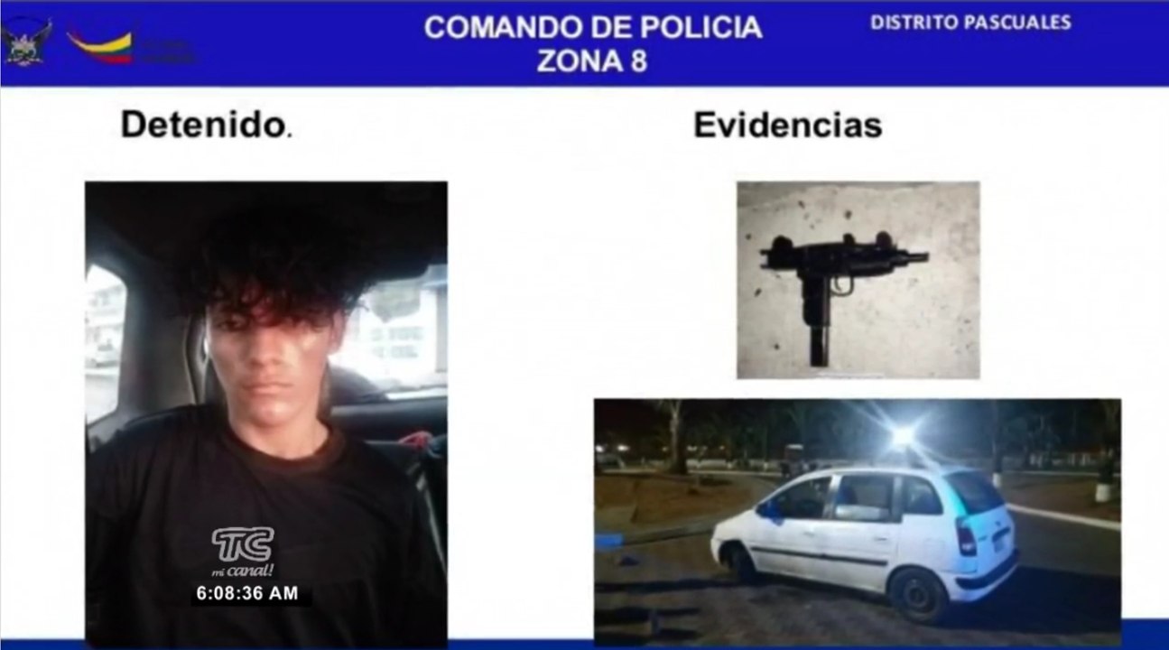 Aparente negligencia policial permitió la liberación de sujetos capturados en posesión de una metralleta
