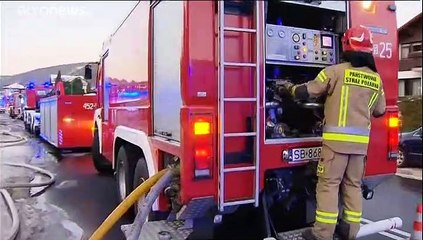 Gasexplosion im Skiort Szczyrk: 4 Erwachsene und 4 Kinder sterben