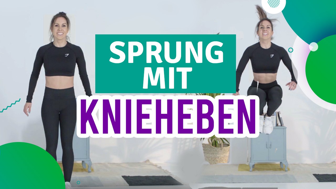 Sprung mit Knieheben - Du Bist Fit