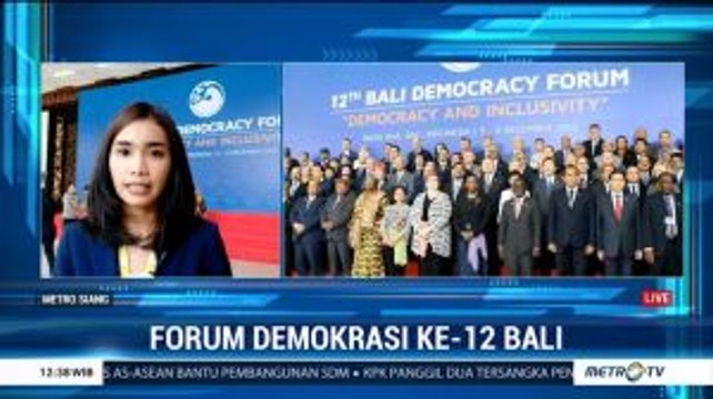 Menlu Retno Marsudi Buka Bali Democracy Forum ke-12