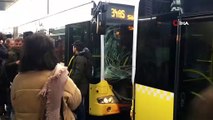 Fikirtepe’de metrobüs kazası