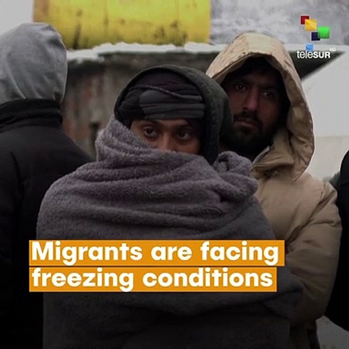 Migrants Might Freeze To Death In Temporary Camps
