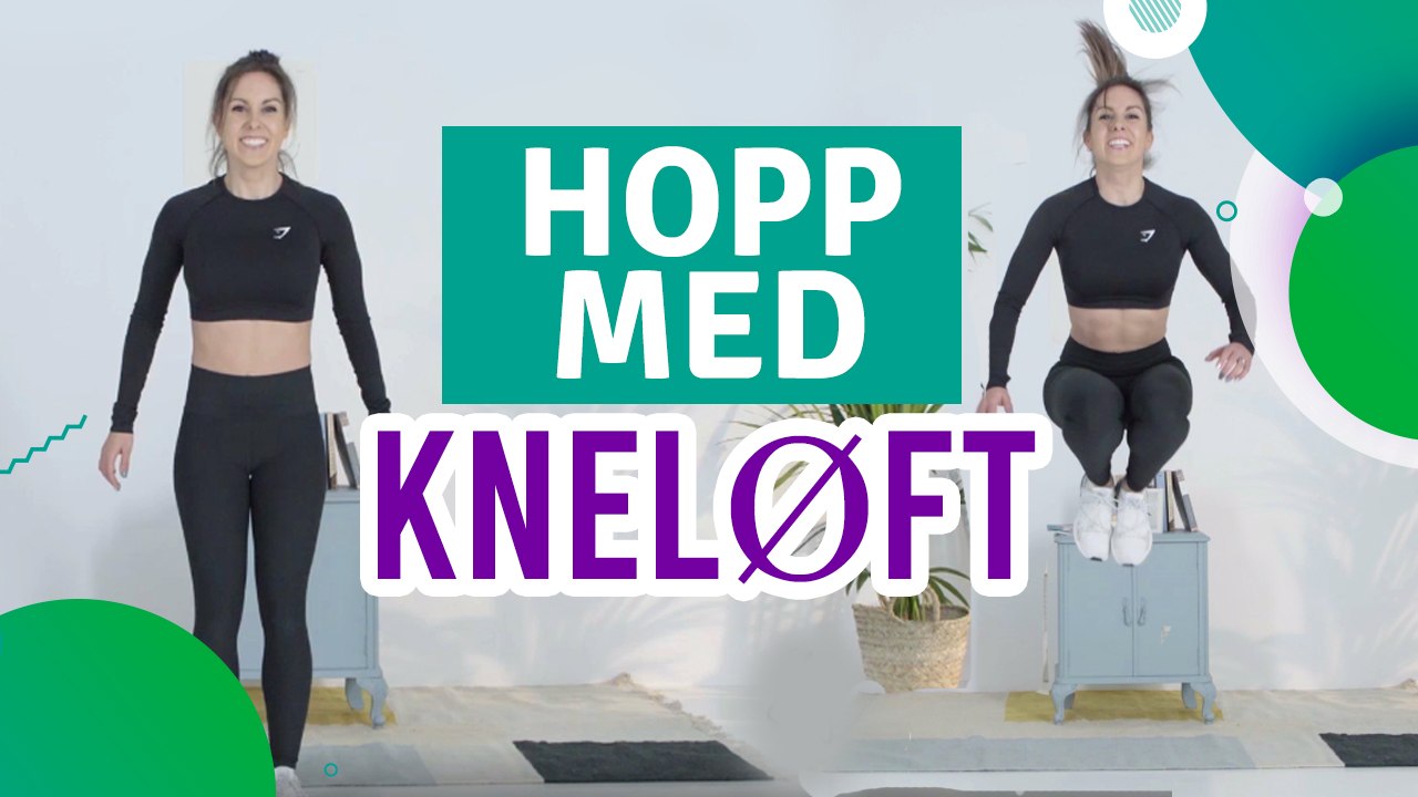 Hopp med kneløft - Trenings Glede