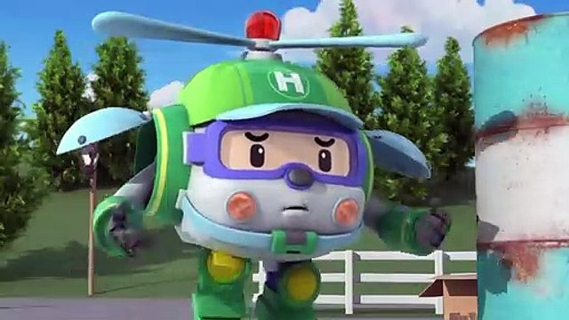 Déchets recyclables distincts. | Robocar POLI Français