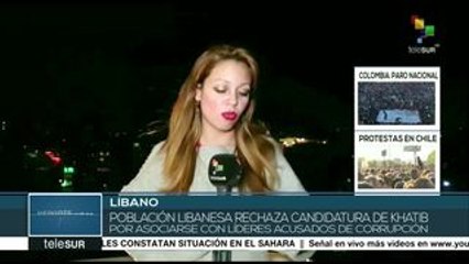 Pueblo libanés rechaza nominación de Samir Khatib a primer ministro