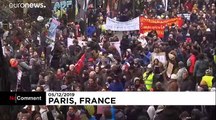 Франция бастует из-за пенсионной реформы