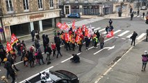 Grève du 5 décembre : 2 000 personnes dans les rues d’Alençon