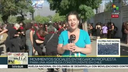 Chilenos exigen ser tenidos en cuenta en proceso de nueva constitución