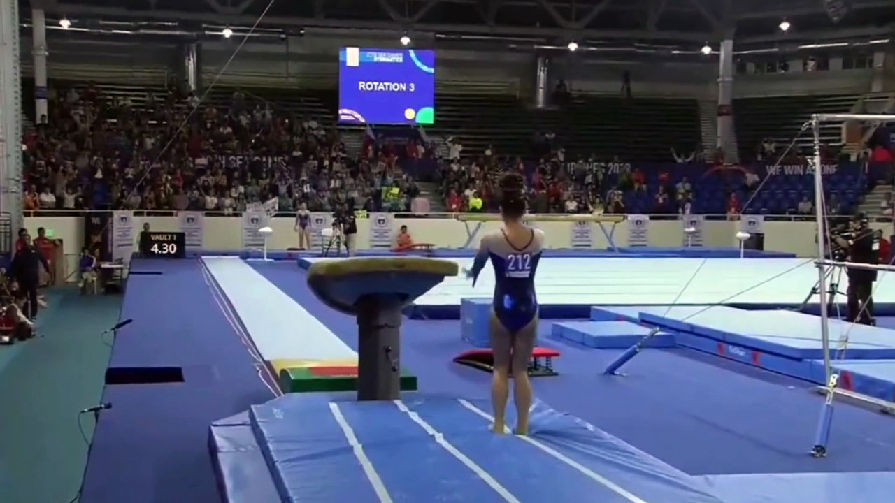 WOMEN'S VAULT | SEA GAMES 2019 | PHILIPPINES GYMNASTICS TEAM |  MYA KALANI WILSON 