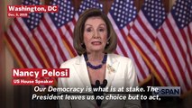 Nancy Pelosi Calls To Proceed With Articles Of Impeachment: 'No Choice But To Act'