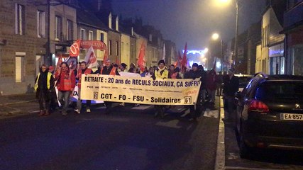 La CFE-CGC présente dans le cortège la manifestation du 5 décembre