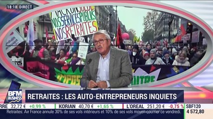 Retraites: Les auto-entrepreneurs inquiets - 05/12